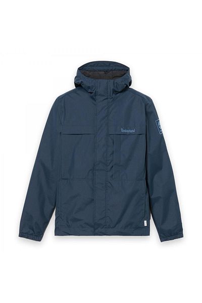 Timberland Navy Blue Unisex Jacket - Tb0a5xrs Water Resistant Shell