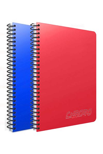 Gıpta Chromo A5 80 - Leaf Checkered and Lined Notebook Set