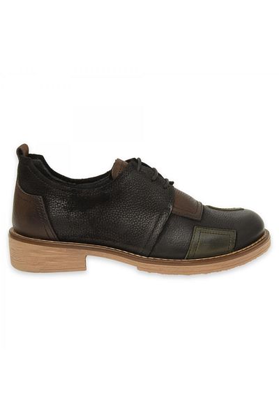 Mammamia D24Ka-3600Z Pantofi de damă casual negru-maro