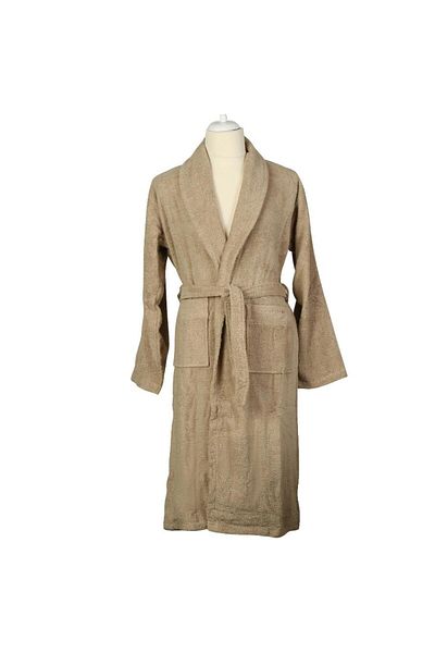 Marie Claire Ανδρικό μπουρνούζι Spencer Bamboo - Μπεζ (M-L) MC 063672