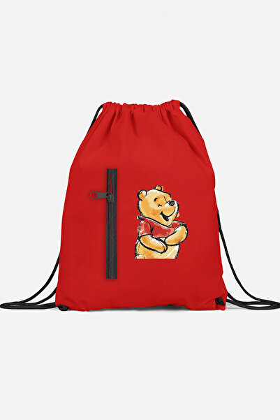 herotasarım Γουίνι το Αρκουδάκι -- Αθλητικό Σακίδιο Πλάτης bll4432