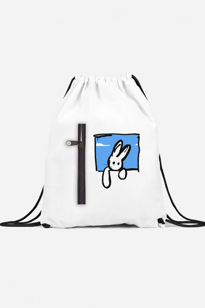 herotasarım حقيبة ظهر رياضية بجيب أرنب bll4571