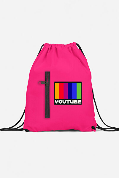 herotasarım Αθλητικό σακίδιο πλάτης Youtube με τσέπη bll4561