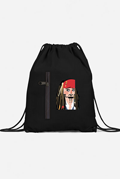 herotasarım حقيبة ظهر رياضية جاك سبارو بجيب bll4407