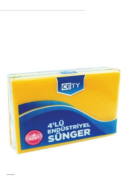 CENGİZ Industrial Sponge Cety 4-Piece (11Ex16Bx3K)