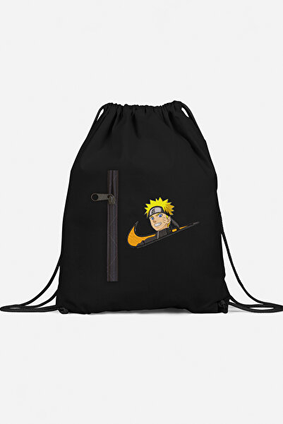 herotasarım حقيبة ظهر رياضية ناروتو مع جيب bll4651
