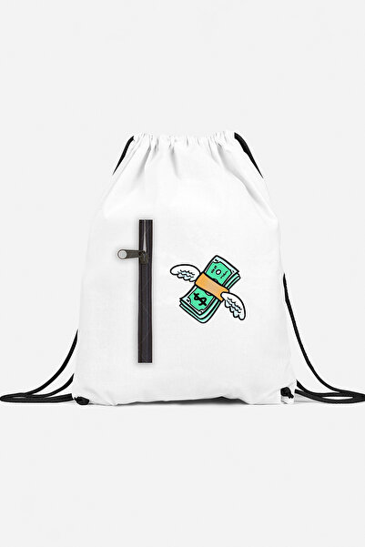 herotasarım حقيبة ظهر رياضية من فلاينج كوين مع جيب bll4572