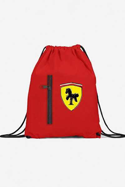 herotasarım Rucsac sport Mini Ferrari cu buzunare bll4426