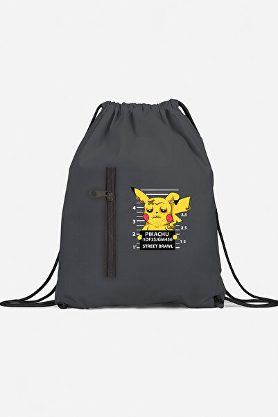 herotasarım حقيبة ظهر رياضية بجيب بيكاتشو bll4749