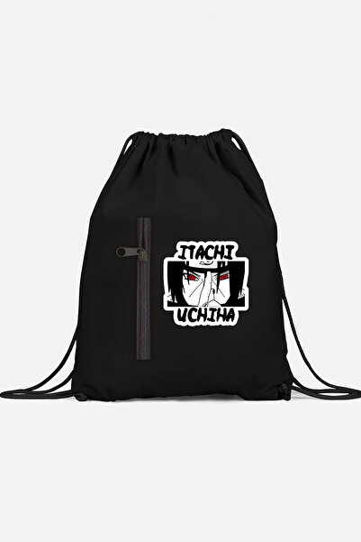 herotasarım Αθλητικό σακίδιο πλάτης Itachi Uchiha με τσέπες bll4636