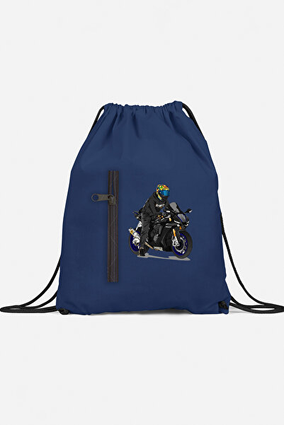 herotasarım Αθλητικό σακίδιο πλάτης μοτοσικλέτας με τσέπες bll4755