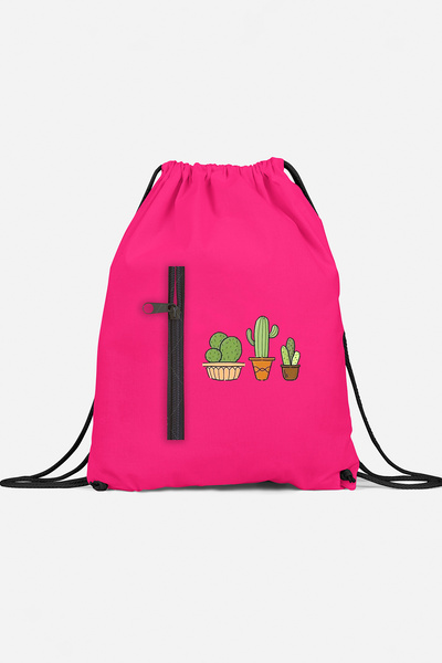 herotasarım حقيبة ظهر رياضية بجيب الصبار bll4673