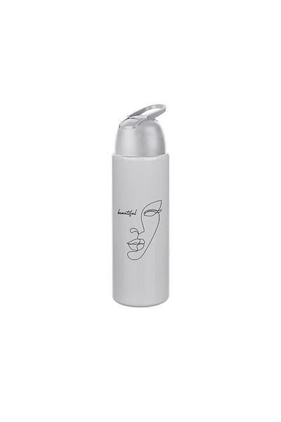 Titiz Plastik Titiz Tp-632 Quick Patterned Flask 500ml - Gray
