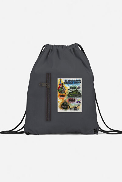 herotasarım حقيبة ظهر رياضية تحت العلم مع جيب bll4592