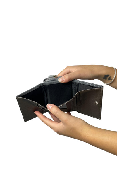 Gloria Ecrous Kadın Crinkle Küçük Boy El ve cep cüzdanı