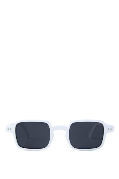 Sun's Good All in Polycarbonate White Sunglasses Size :48