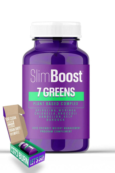 slim boost Slimboost 7 Greens 30 Kapsül Keto Burn Destekli Kapsül