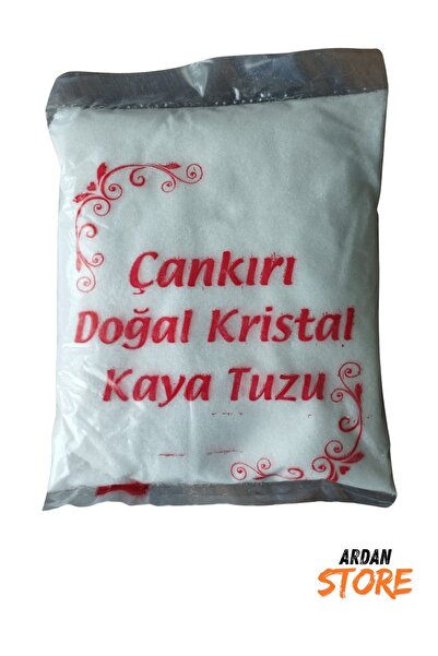 ARDAN %100 Doğal Çankırı Kaya Tuzundan Öğütülmüş Yemeklik Tuz 1000 Gr.