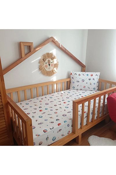 OGUZ ATA CONCEPT OĞUZ ATA CONCEPT 100% Cotton Liquid Proof Elastic Bed Sheet Bed Protector Mattress Protector