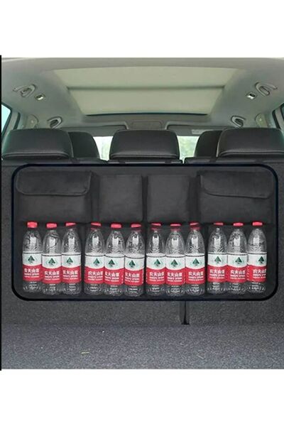 mc.pierobaby Organizator Geanta pentru portbagajul auto cu 8 buzunare - plasa...