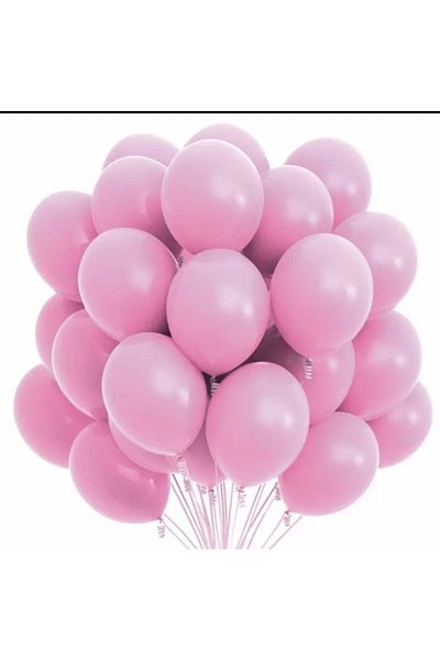 Deniz Party Store Pastel Pink Latex Balloon 10 Pieces