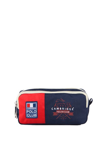 Cambridge Polo Club Old-Fashioned Pen Holder with Double Compartments