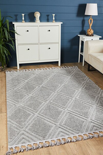 venucci home & living Quincey Bukleli Yumuşak Peluş Post Shaggy Krem Çocuk Od...