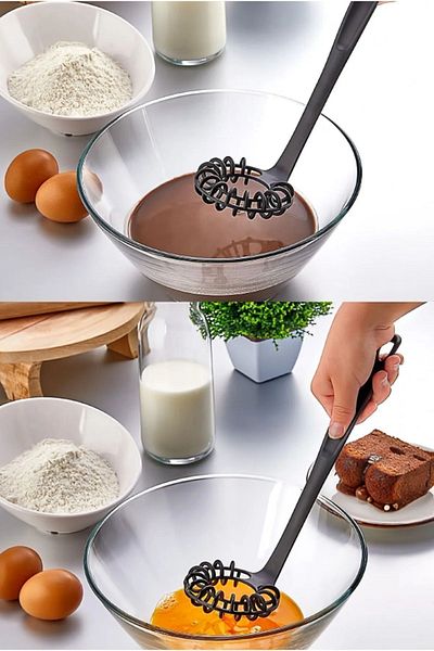 Hilamingo Home Practical Spiral Coffee Milk Frother - Whisk Mixer