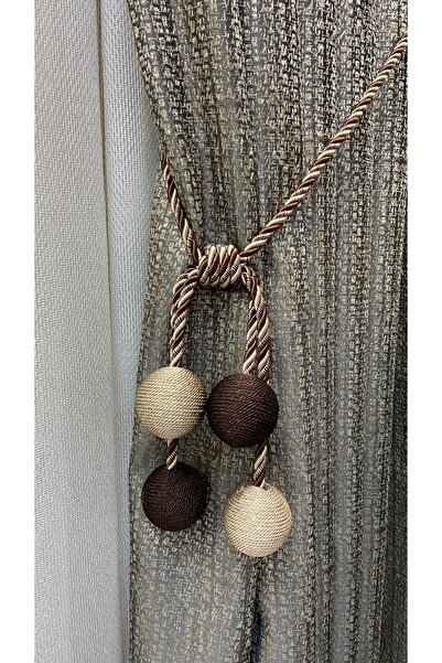 Helezoni Fon Perde Bağlama Aparatı 4 Toplu Tavan Braçol 1 Adet