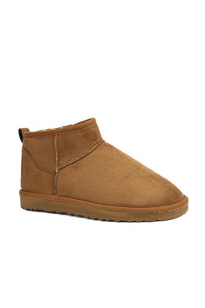 Pierre Cardin Cizme de damă din piele intoarsa maro - cu interior de pluș, PC-52126