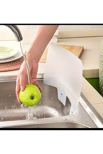 evinizin vitrini 1 Piece Kitchen Water Barrier - Sink, Pan and Oil Pot Barrier, Does Not Spatter Water