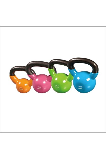 Proforce KTB-8 Dışı Vinil Kaplı İçi Çelik Döküm Kettlebell 8 Kg