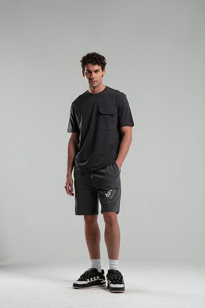 BENMANAJ Men's Anthracite Shorts