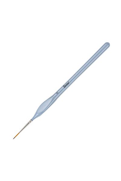 Brons Synthetic Triangle Body Line Detail Brush No:0