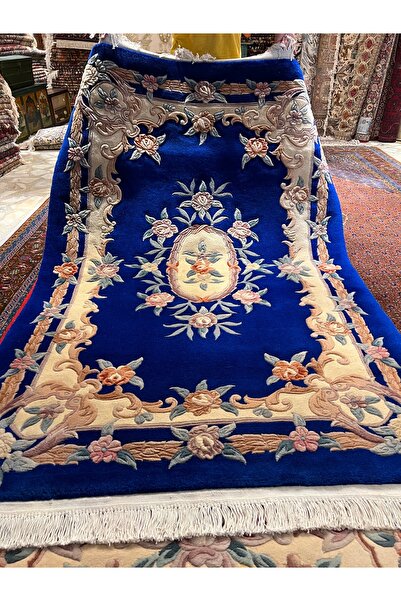 RD RAMAZAN DAĞ EL HALI SANATI El Dokuma Kabartmalı Çin Halısı Ebat 185x125.....