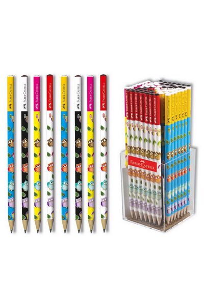 Faber Castell Faber Baykuş Yuvarlak Kurşun Kalem 12 Li Paket (5244119130)