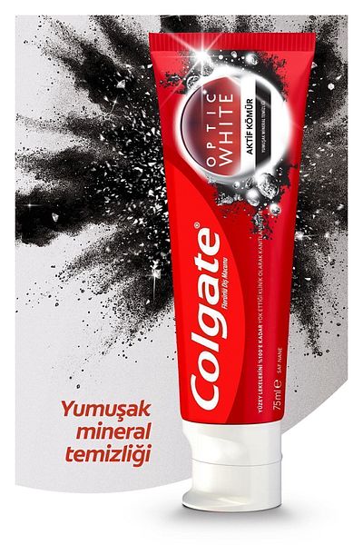 Colgate Optic White 75 Ml - Soft Mineral, Whitening Toothpaste