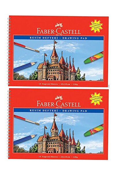 Faber Castell Picture Notebook 15yp25*35 Cardboard Cover
