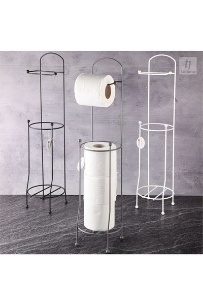 SİHİRLİ AYAKLAR Toilet with Metal Spare Chamber - Paper Holder