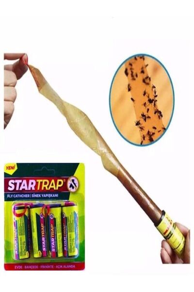 Startrap Yapışkanlı Sinek Bandı 4'lü