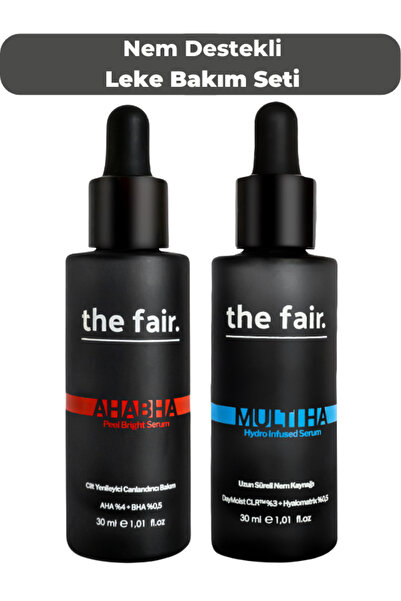 the fair. Nem Destekli Leke Gözenek ve Kırışıklık Karşıtı Vegan Bakım Seti