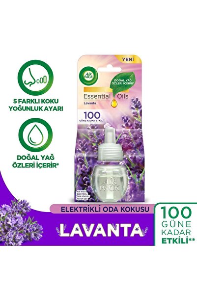 Air Wick Elektrikli Oda Kokusu Yedek Şişe Lavanta - Esansiyel Yağlar Içerir*