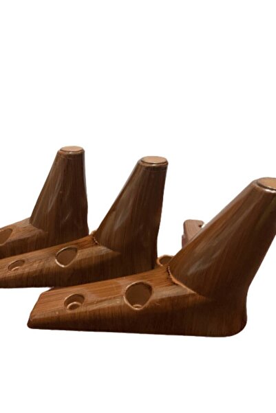 EnesBeyy L Tabanlı Kahverengi Zirve Ayak 12 cm