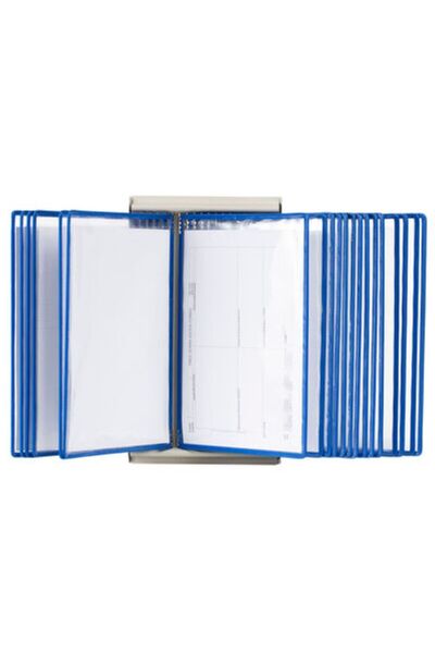 DENİZ Şömiz Duvar Tipi 20'Lİ A4 Evrak Tutucu 20 Dosya + Metal Aparat