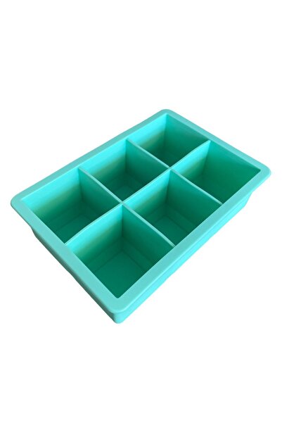 valletta Mariachi Silicone 6-Chamber - Square Ice Cream Ice Storage Presentat...