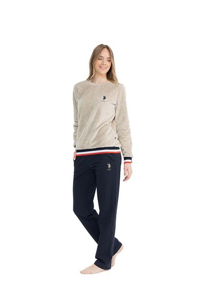 U.S. Polo Assn. Η.Π.Α. Polo Assn. Μπεζ γυναικεία ρούχα για το σπίτι