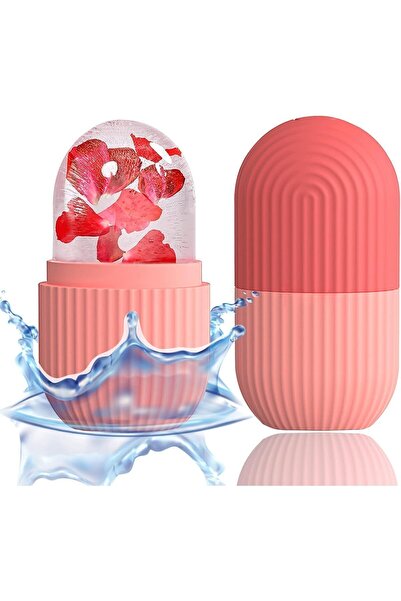 Welta Yüz Masaj Buzu Gua Sha İce Roller Soğuk Terapi Doğal Bakım ve Cilt Bakı...