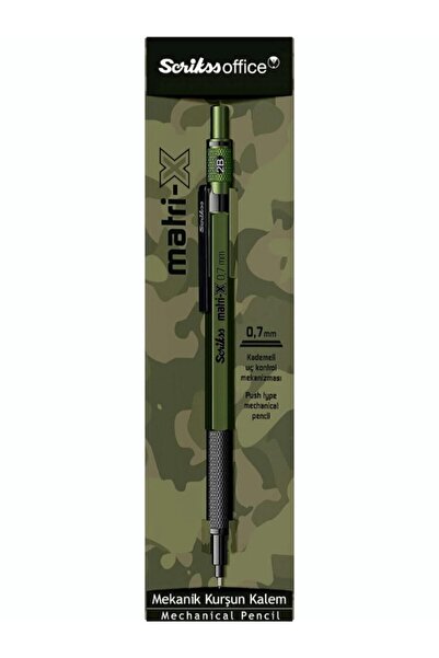 Scrikss Office Matri-x Mekanik Kurşun Kalem 0.7 Mm Yeşil
