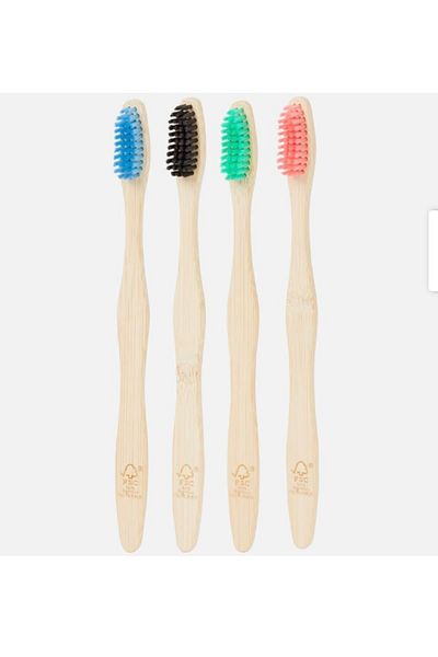 Bi Dünya Store Organic Bamboo and Wooden Toothbrush