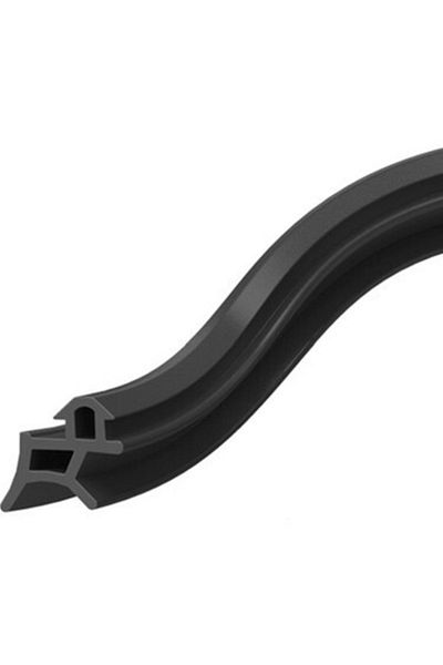 SEÇİL Pvc Pimapen - 20 Meters Black-Grey Door and Window Wick Gasket Pak-05